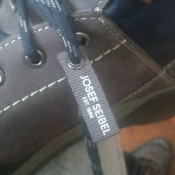 Josef Swivel grey and blue size 12 sneaker boots new never used Josef Swivel grey and blue size 12 sneaker boots new never  main image 4